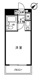 グラン立石 ワンルームの間取図画像
