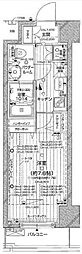 パレステュディオ渋谷本町 1Kの間取図画像