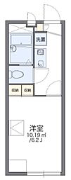 レオパレスメイフィールド 1Kの間取図画像