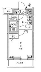 スカイコート練馬桜台 1Kの間取図画像