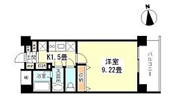 スタイリオ妙蓮寺 1Kの間取図画像