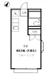 ジョイ深沢 ワンルームの間取図画像