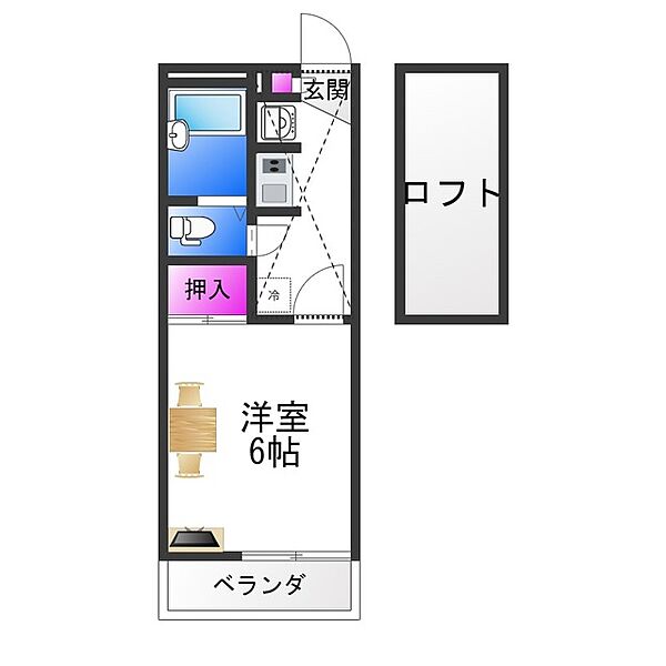 レオパレスたつみ ｜大阪府大阪市生野区巽東４丁目(賃貸マンション1K・2階・19.87㎡)の写真 その2