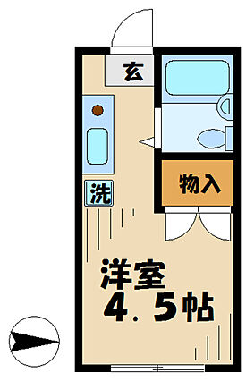 南野ハイツE号棟_間取り_0