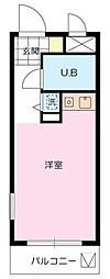 マ・メゾン西荻窪 ワンルームの間取図画像