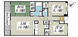 ソシアプラザ 3LDKの間取図画像