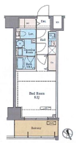 ホームズ でお部屋探し ラグゼナ門前仲町 8階 803 1k 賃料11 9万円 26 07 賃貸マンション住宅情報 物件番号 0126710 0113746 取扱い不動産会社 アイレントホーム株式会社 門前仲町店