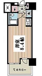 ルネ御苑プラザ ワンルームの間取図画像