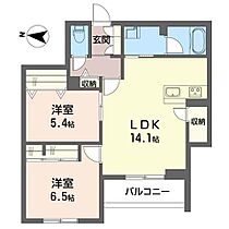 リュウム 00207 ｜ 千葉県船橋市藤原２丁目3-11（賃貸マンション2LDK・2階・61.60㎡） その2