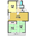 第二あざみハイツ4階4.8万円