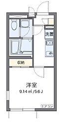 レオネクスト西品川第7 1Kの間取図画像