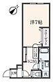 フォセット本蓮沼3階8.9万円