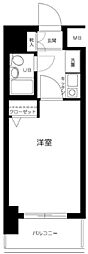 アーバンヒルズマンション早稲田 1Kの間取図画像