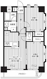 プラン・デスポワール 2LDKの間取図画像