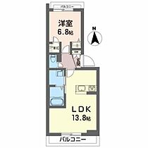 Ｃｅｎｔ－Ｌｉｖｉｅ 206 ｜ 宮城県仙台市若林区なないろの里２丁目27-21（賃貸マンション1LDK・2階・47.12㎡） その2