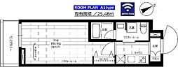 ステージファースト成増 1Kの間取図画像