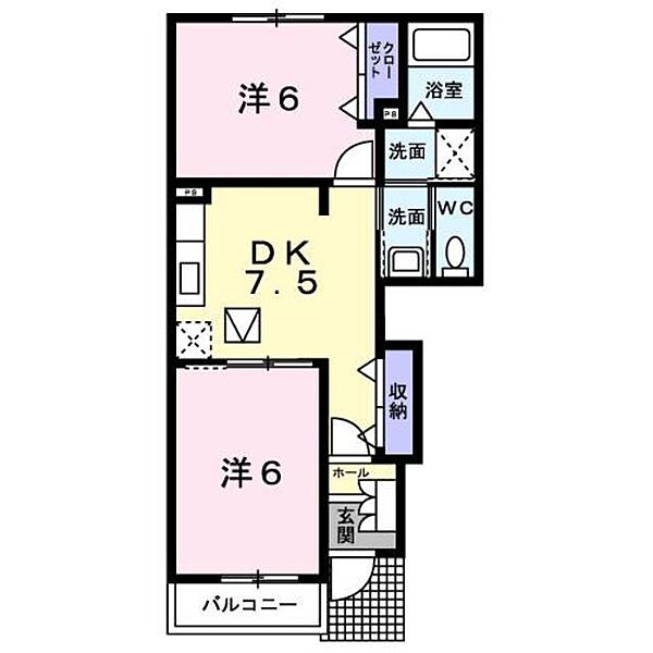 間取：間取図