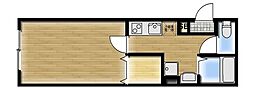 Ambition綾瀬 1Kの間取図画像