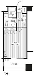 グランハイツ代々木 1Kの間取図画像