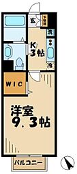 ハイムグレイス 1Kの間取図画像