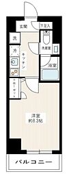 京急本線 梅屋敷駅 徒歩10分の賃貸マンション 5階1Kの間取り