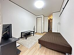 ベルグラン綱木B棟 206 2階ワンルームのリビング/ダイニング