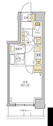 グレーシアフィット羽沢横浜国大 1Kの間取図画像