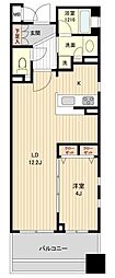 HF銀座レジデンスEAST 1LDKの間取図画像