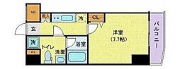 JR京浜東北・根岸線 東十条駅 徒歩4分の賃貸マンション 2階1Kの間取り
