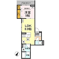 D-ROOM・M 2階/203