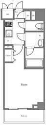 SHOKENResidence南千住 1Kの間取図画像