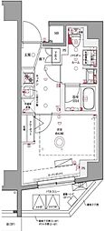 OMNIA FRAME 横濱吉野町 1Kの間取図画像