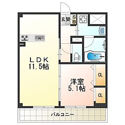 ペリドット長居公園 3階