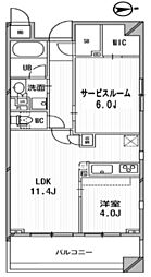 アーデン神保町 1SLDKの間取図画像