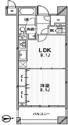 アーデン神保町 1LDKの間取図画像