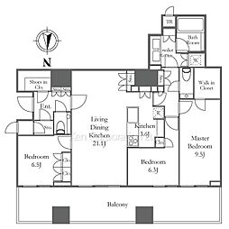 間取図画像 3LDK