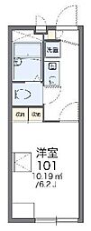 レオパレスシュテルン5 1Kの間取図画像