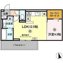 Ｄａｉｗａ　Ｓｕｉｔｅ　III 105 ｜ 福岡県八女市室岡219-2（賃貸アパート1LDK・1階・41.71㎡） その2