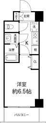 グランドゥールふじみ野 1Kの間取図画像