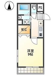 サンフェリーチェ 1Kの間取図画像