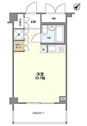 パティオス1番街 ワンルームの間取図画像