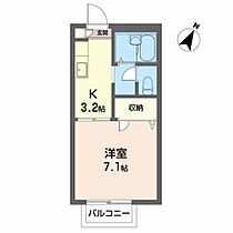 ジュネス山の寺I 203 ｜ 宮城県仙台市泉区山の寺２丁目26-39（賃貸アパート1K・2階・24.50㎡） その2