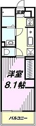 リブリ-LabienSun 1Kの間取図画像