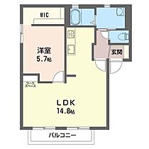 パークハイツ竜王　II 00101 ｜ 山梨県甲斐市竜王2075-1（賃貸アパート1LDK・1階・50.04㎡） その2