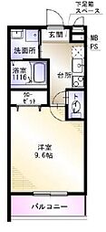セ・パルティ住之江壱番館 1Kの間取図画像