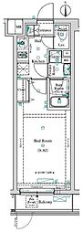 アンベリール大山WEST 1Kの間取図画像