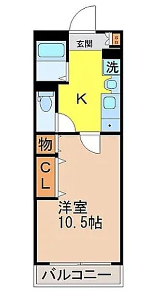 静岡県富士宮市泉町(賃貸マンション1K・3階・30.05㎡)の写真 その2