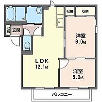 ニューメゾンベールＡ 00202 ｜ 千葉県木更津市請西東２丁目21-2（賃貸アパート2LDK・2階・50.00㎡） その2