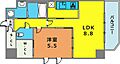 S・RESIDENCE神戸磯上通4階13.3万円