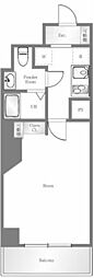ライオンズマンション市谷薬王寺 1Kの間取図画像